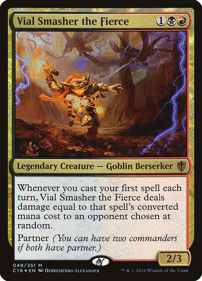 Image for Vial Smasher the Fierce (49) (C16) - Magic: The Gathering