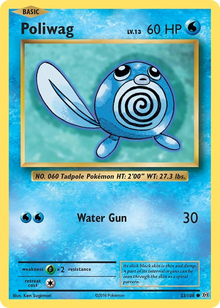 Image for Poliwag (23/108) (EVO) - Pokemon