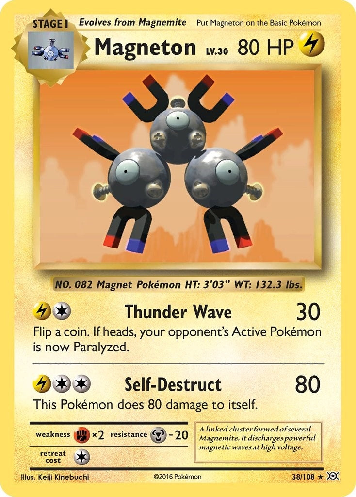 Image for Magneton (38/108) (EVO) - Pokemon
