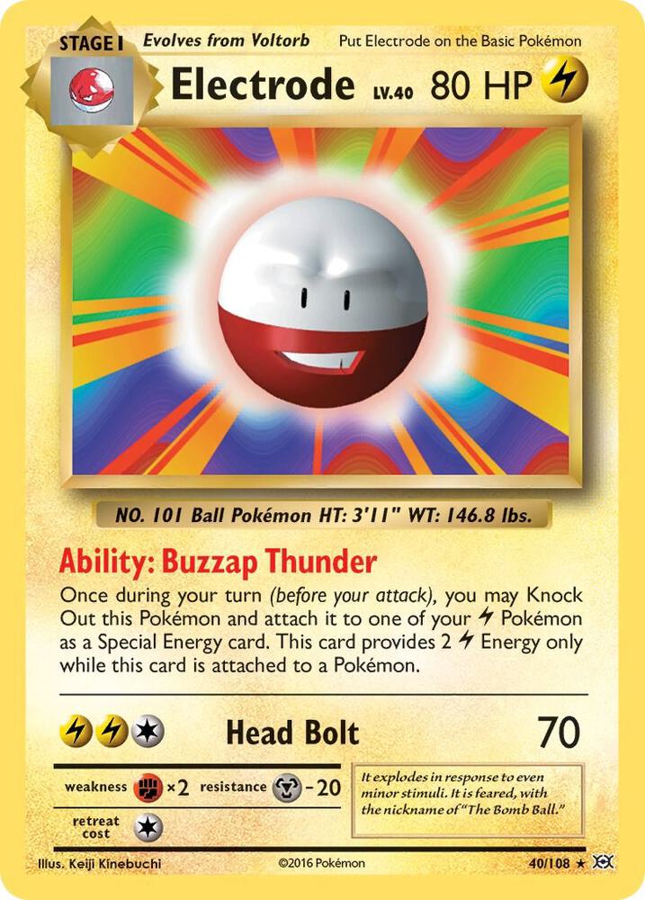 Image for Electrode (40/108) (EVO) - Pokemon