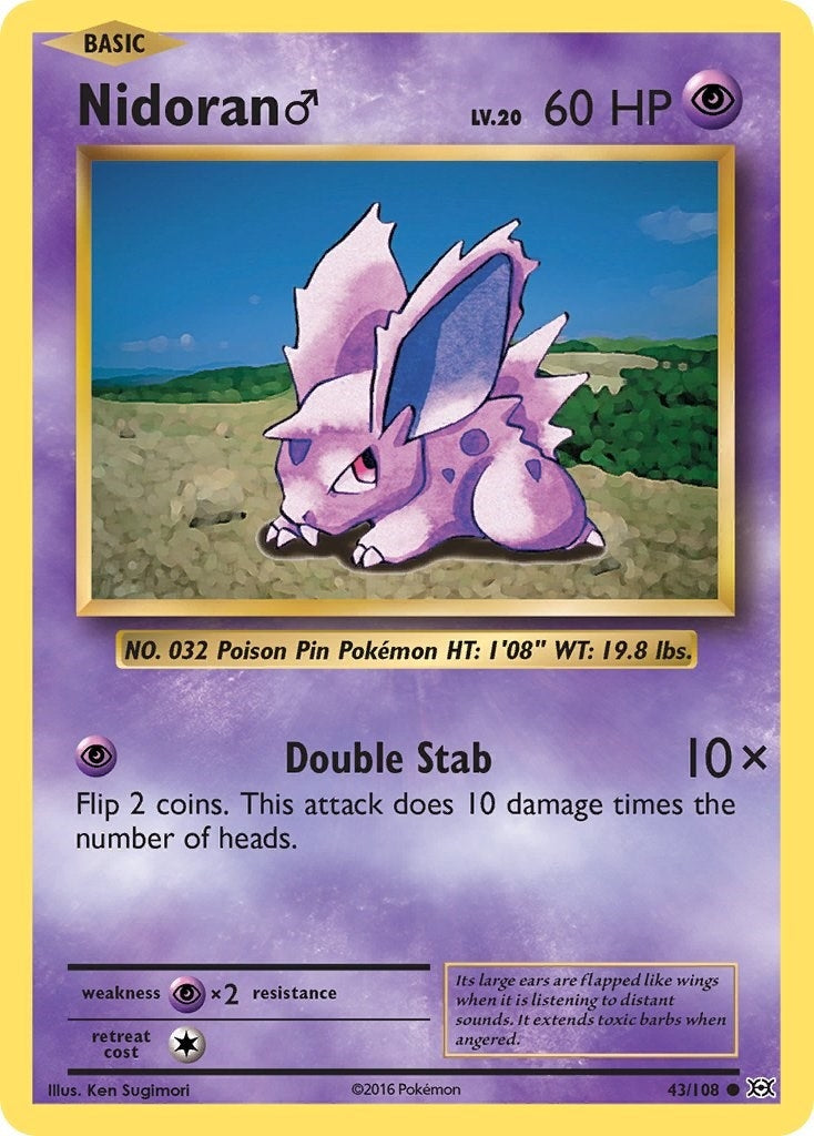 Image for Nidoran M (43/108) (EVO) - Pokemon