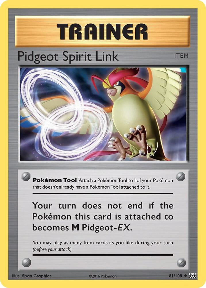 Image for Pidgeot Spirit Link (81/108) (EVO) - Pokemon