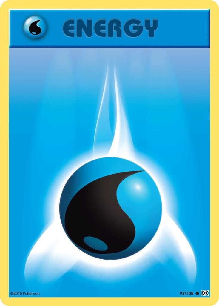 Image for Water Energy (93/108) (EVO) - Pokemon