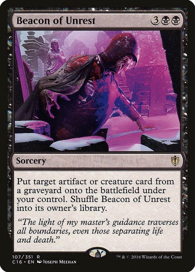 Image for Beacon of Unrest (107) - Magic: The Gathering