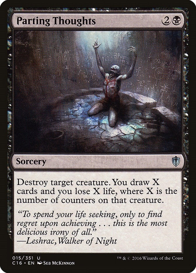 Image for Parting Thoughts (15) (C16) - Magic: The Gathering