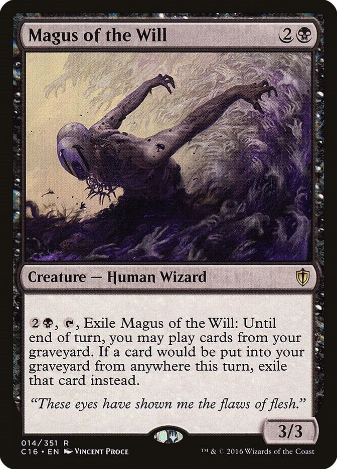 Image for Magus of the Will (14) (C16) - Magic: The Gathering