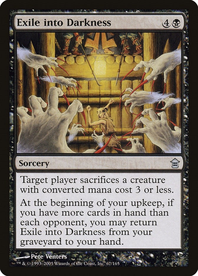 Image for Exile into Darkness (67) - Magic: The Gathering