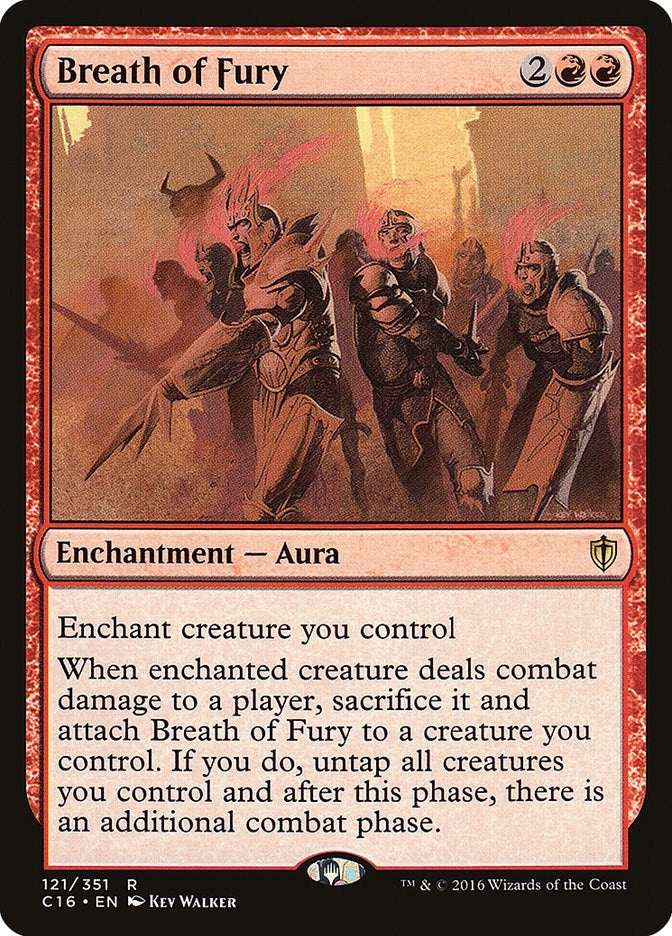 Image for Breath of Fury (121) (C16) - Magic: The Gathering