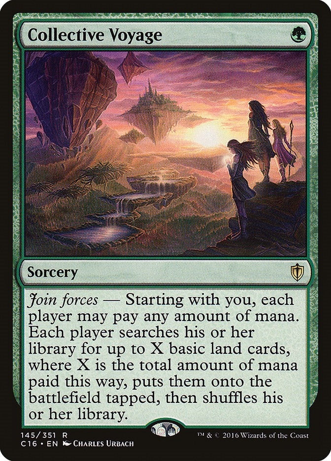 Image for Collective Voyage (145) (C16) - Magic: The Gathering