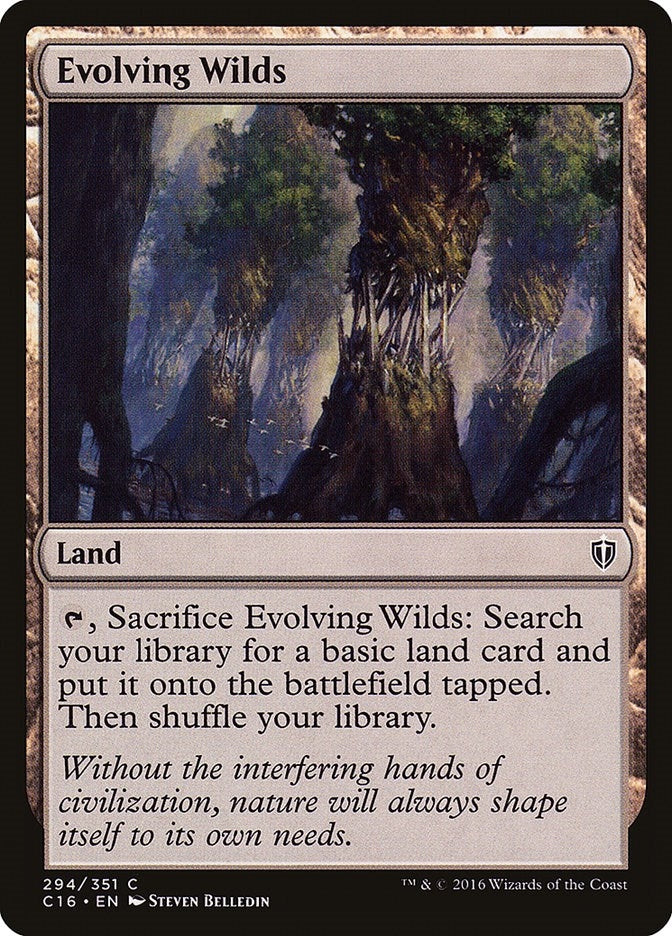 Image for Evolving Wilds (294) - Magic: The Gathering