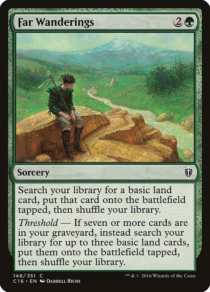 Image for Far Wanderings (148) (C16) - Magic: The Gathering