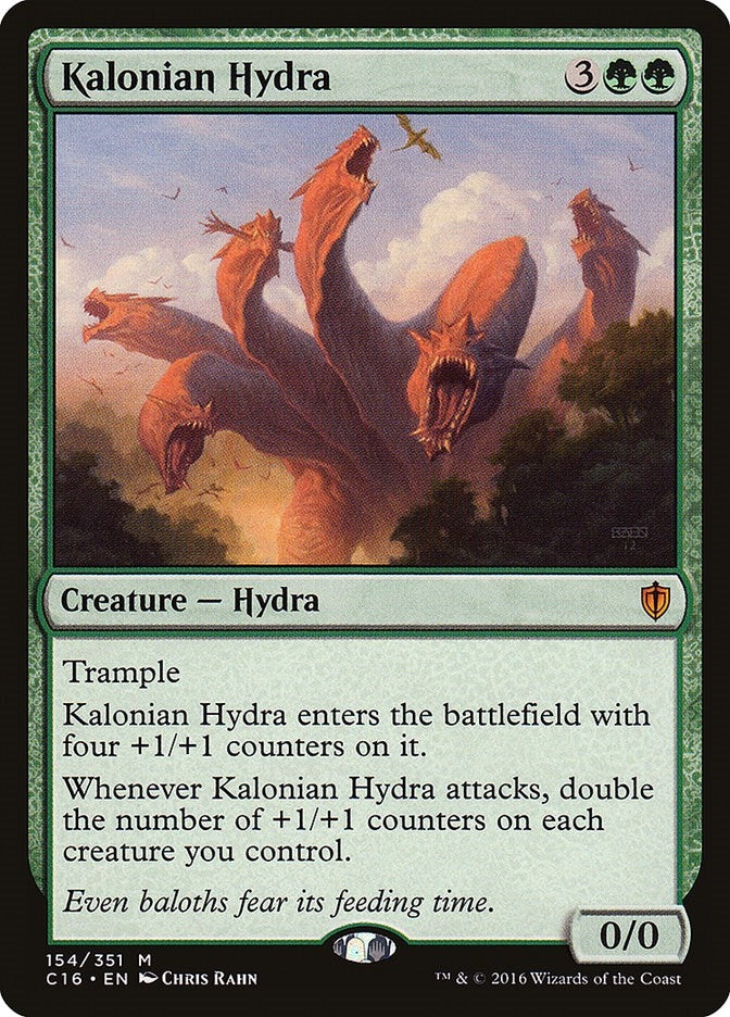 Image for Kalonian Hydra (154) - Magic: The Gathering