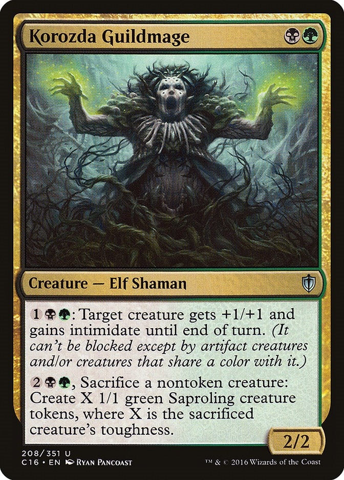 Image for Korozda Guildmage (208) - Magic: The Gathering