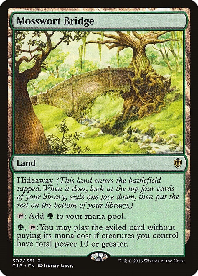 Image for Mosswort Bridge (307) (C16) - Magic: The Gathering
