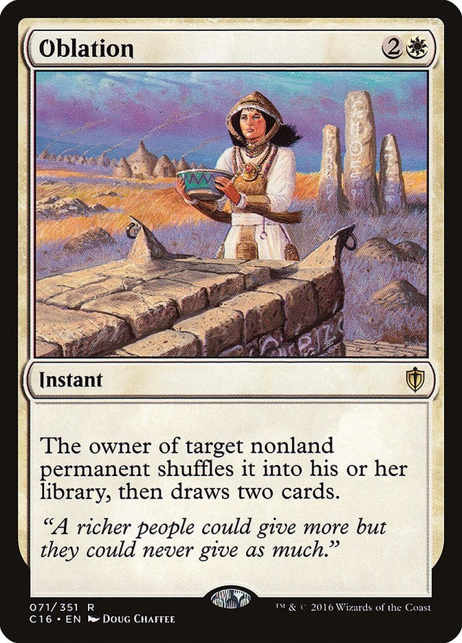 Image for Oblation (71) - Magic: The Gathering