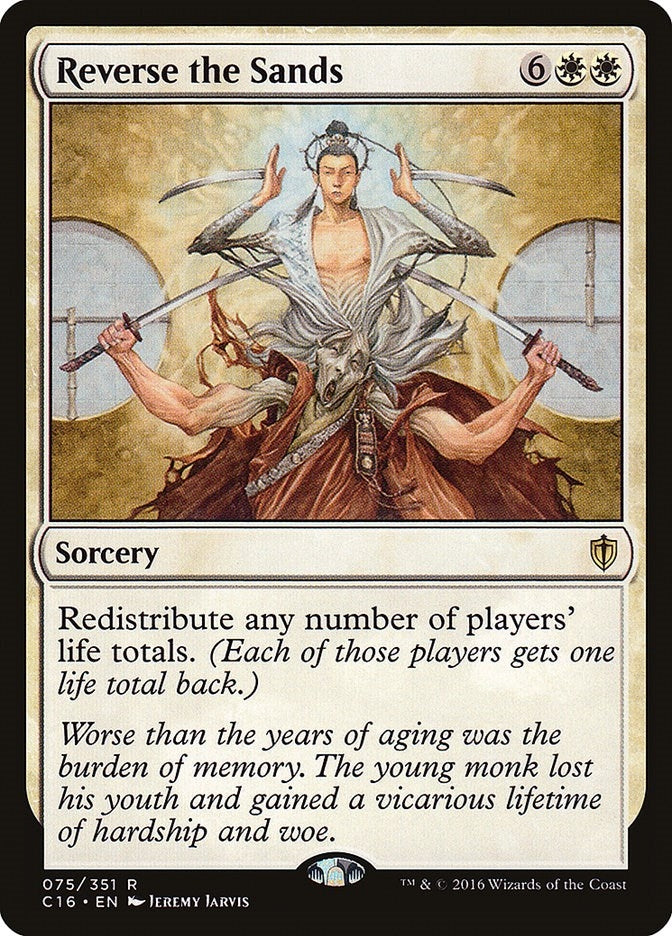 Image for Reverse the Sands (75) (C16) - Magic: The Gathering