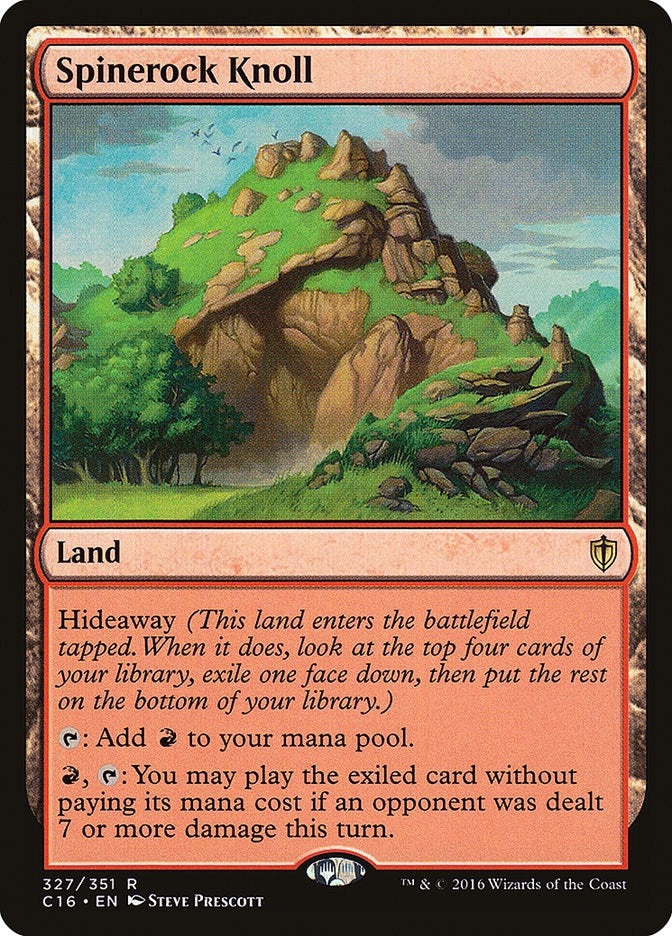 Image for Spinerock Knoll (327) (C16) - Magic: The Gathering