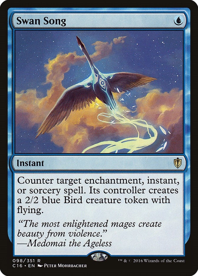 Image for Swan Song (98) - Magic: The Gathering