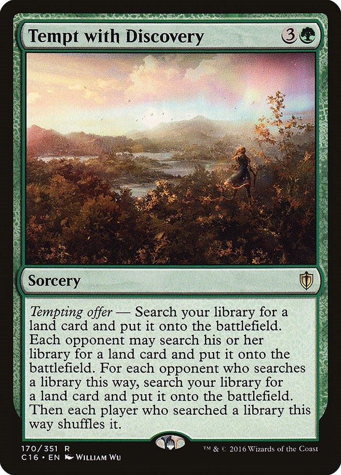 Image for Tempt with Discovery (170) (C16) - Magic: The Gathering