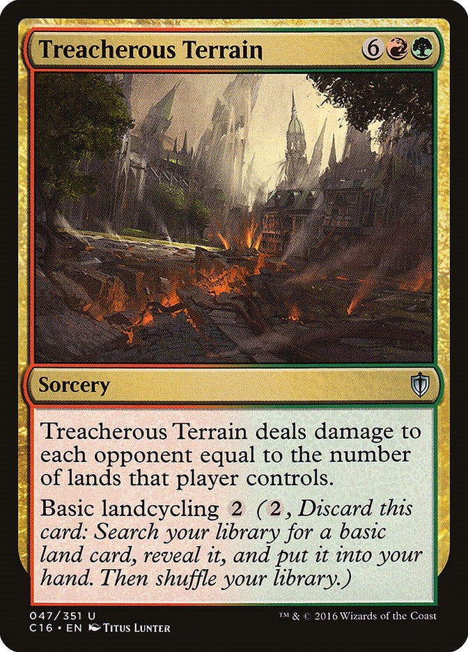Image for Treacherous Terrain (47) - Magic: The Gathering
