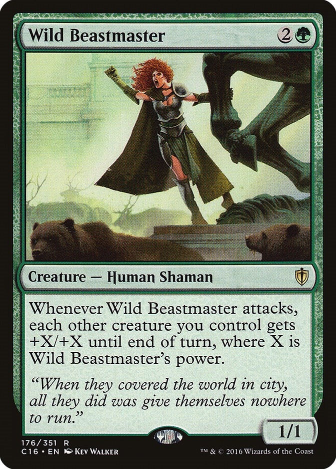 Image for Wild Beastmaster (176) - Magic: The Gathering