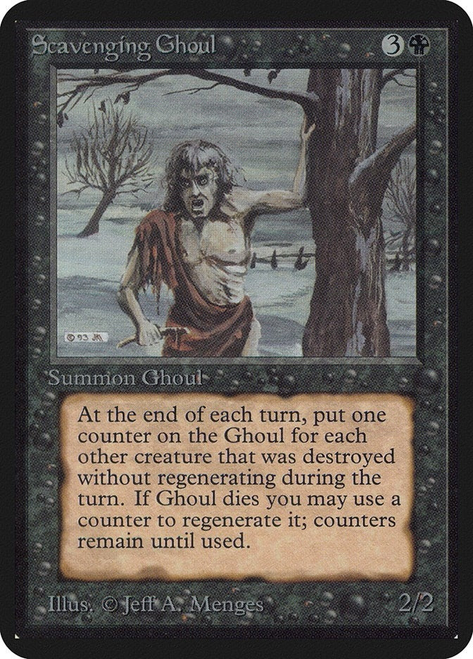 Image for Scavenging Ghoul - Magic: The Gathering