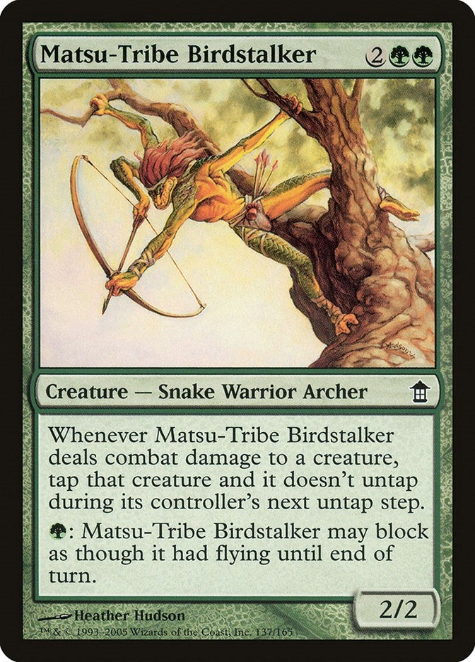 Image for Matsu-Tribe Birdstalker (137) - Magic: The Gathering