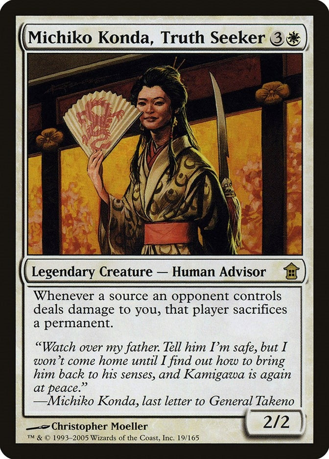 Image for Michiko Konda, Truth Seeker (19) - Magic: The Gathering