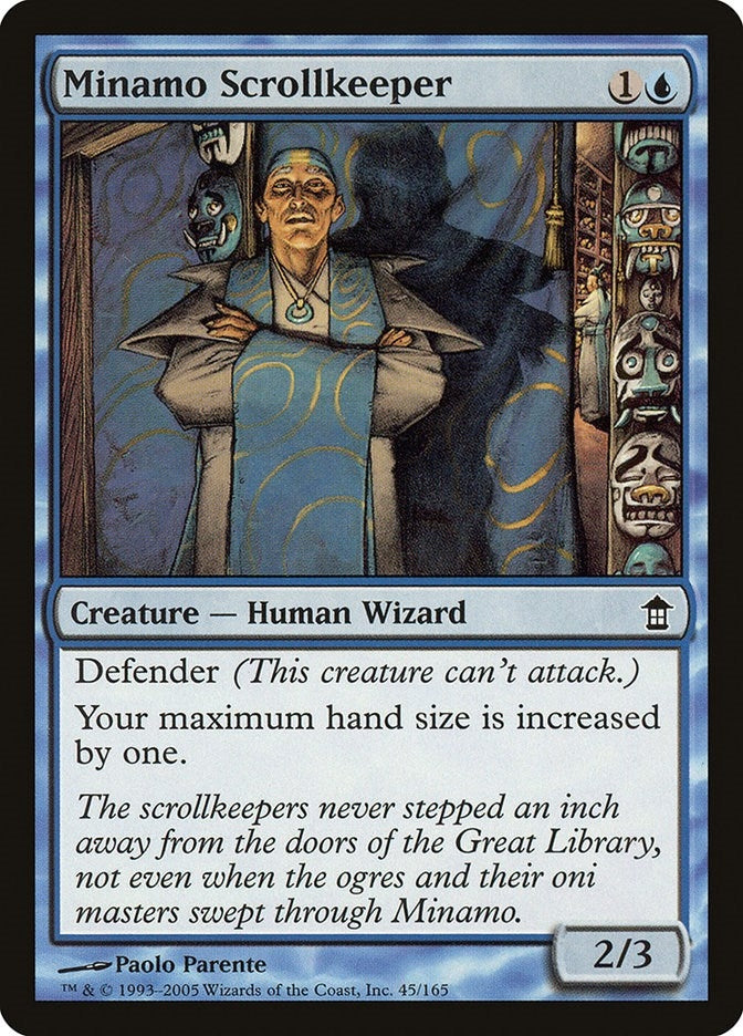 Image for Minamo Scrollkeeper (45) - Magic: The Gathering