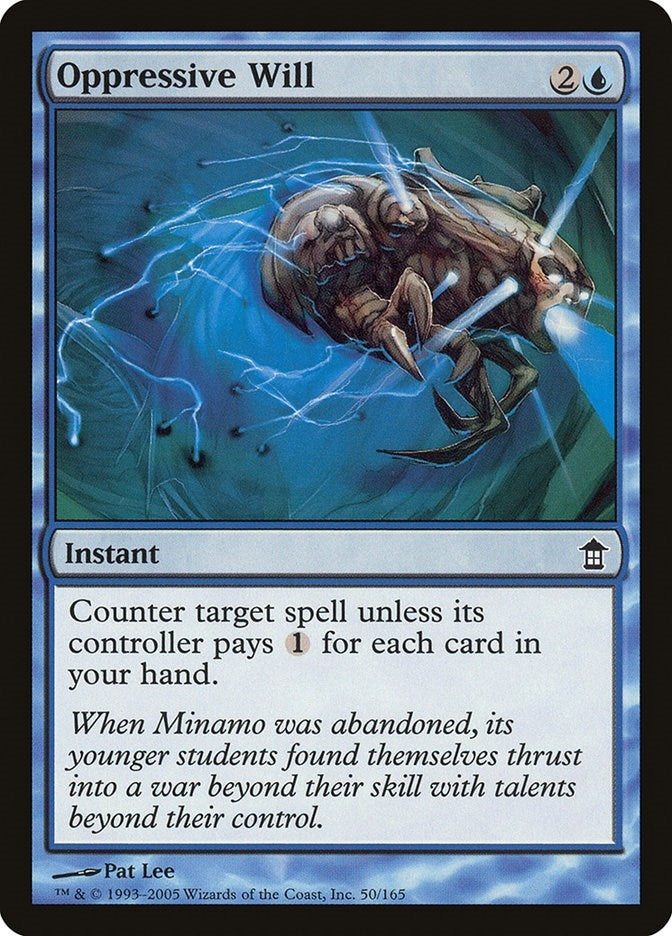 Image for Oppressive Will (50) - Magic: The Gathering