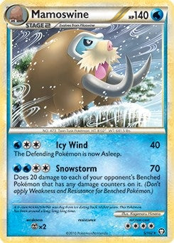 Image for Mamoswine - 5/102 (Cracked Ice Holo) (005/102) (PR) - Pokemon