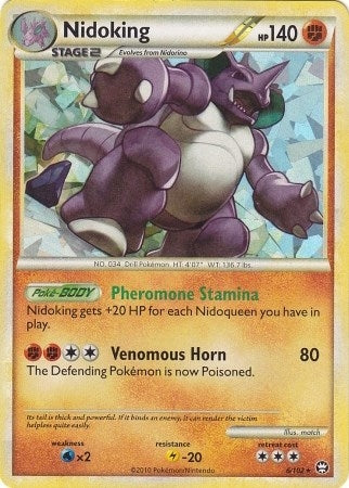 Image for Nidoking - 6/102 (Cracked Ice Holo) (006/102) (PR) - Pokemon