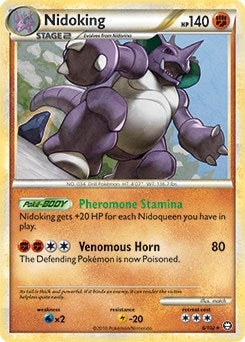 Image for Nidoking (006/102) (PR) - Pokemon