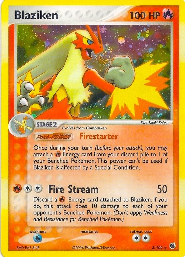Image for Blaziken (Holo) (3) (BST) - Pokemon