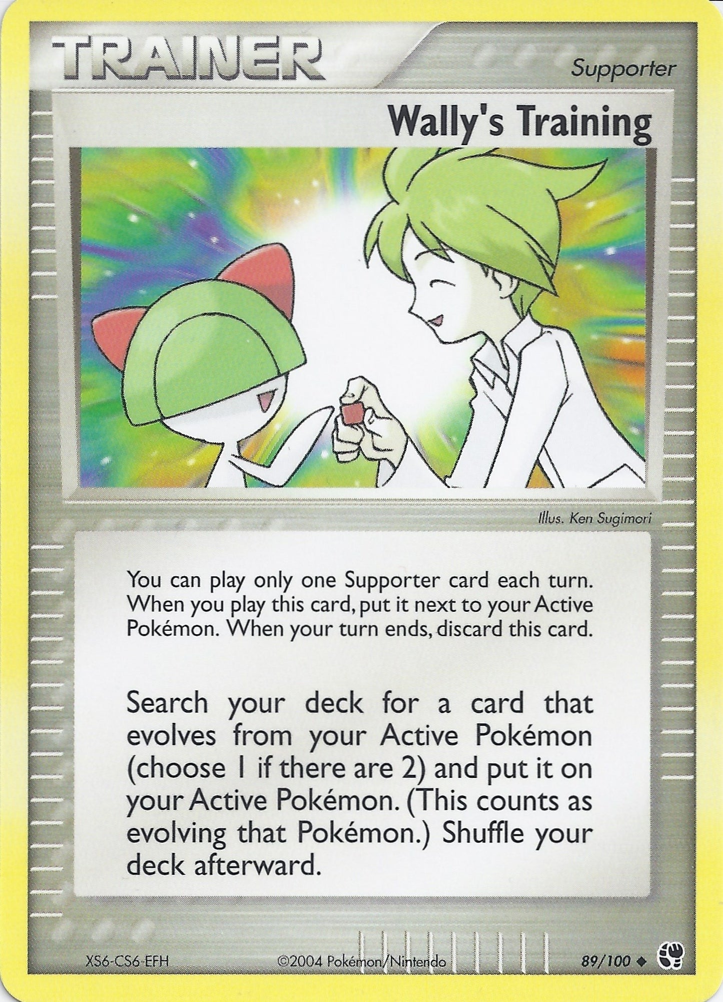 Image for Wally's Training (89) (BST) - Pokemon