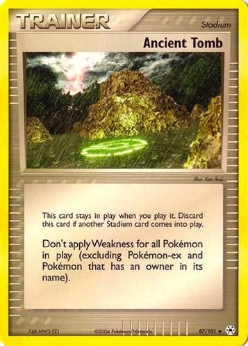 Image for Ancient Tomb (87) (BST) - Pokemon