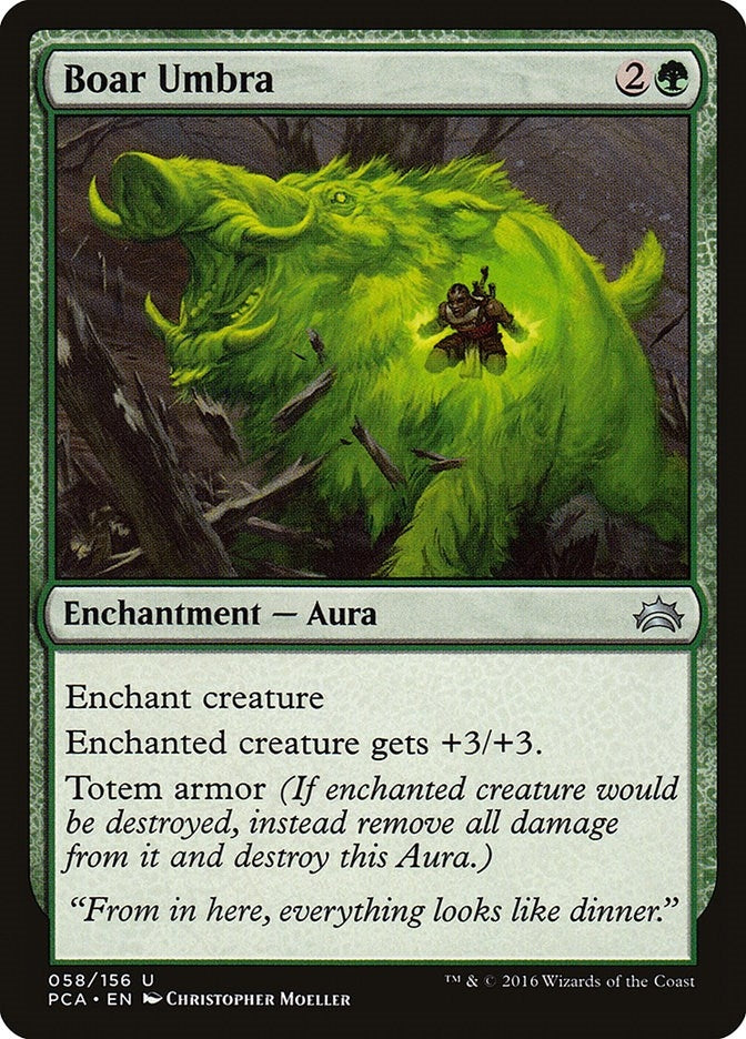 Image for Boar Umbra (58) - Magic: The Gathering