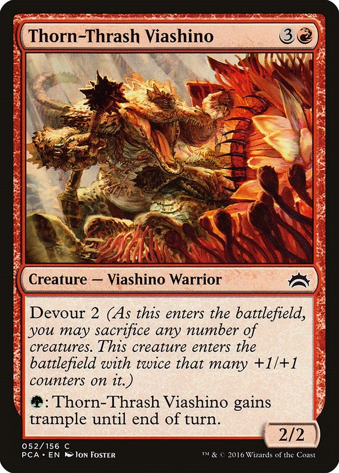 Image for Thorn-Thrash Viashino (52) (PCA) - Magic: The Gathering