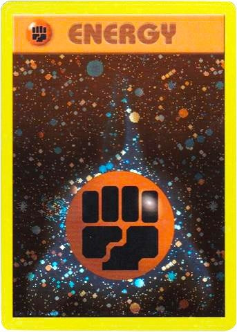 Image for Fighting Energy (WotC 2002 League Promo) (PR) - Pokemon