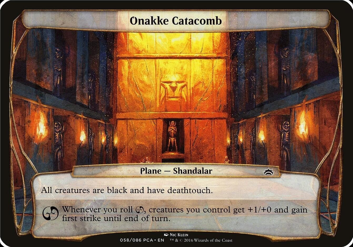 Image for Onakke Catacomb (Planechase Anthology) - Magic: The Gathering