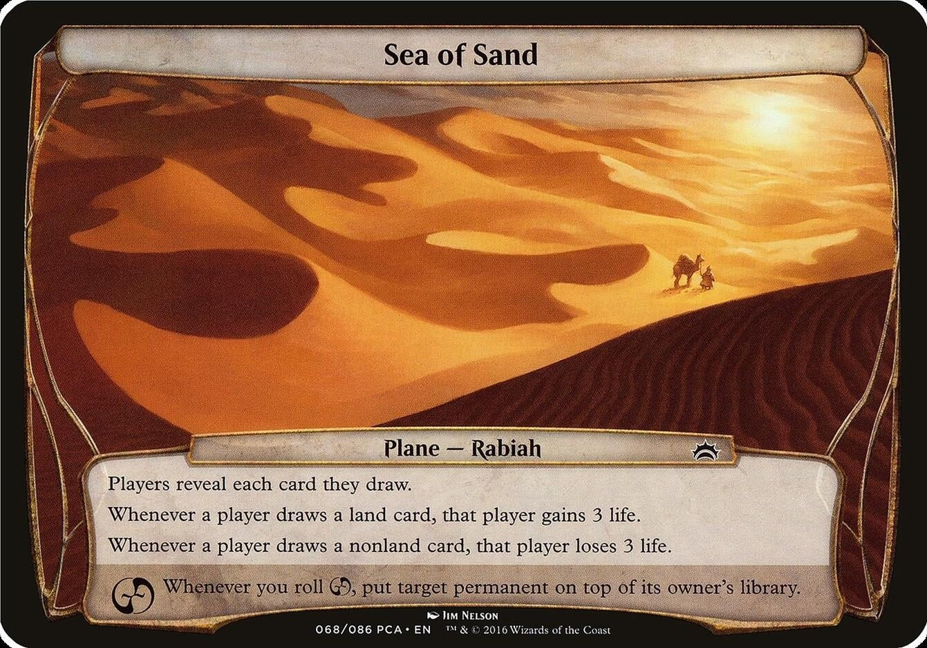 Image for Sea of Sand (Planechase Anthology) - Magic: The Gathering