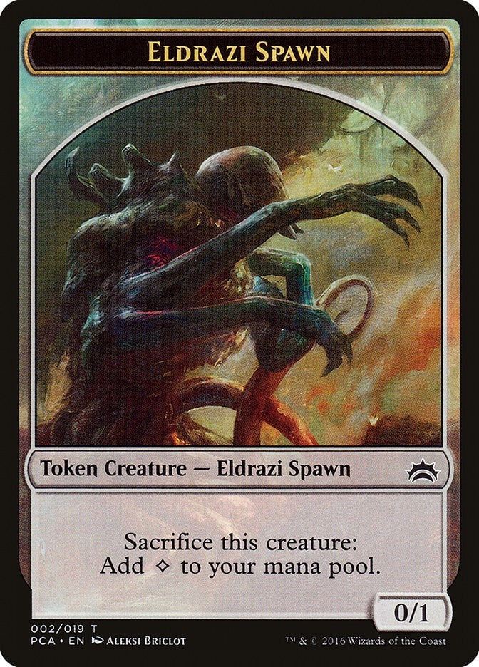 Image for Eldrazi Spawn (002) // Eldrazi Double-Sided Token (2 // 1) - Magic: The Gathering