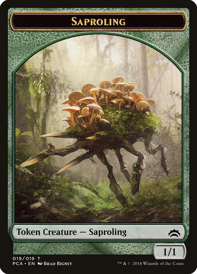 Image for Saproling // Goblin Double-Sided Token (19 // 11) (PCA) - Magic: The Gathering
