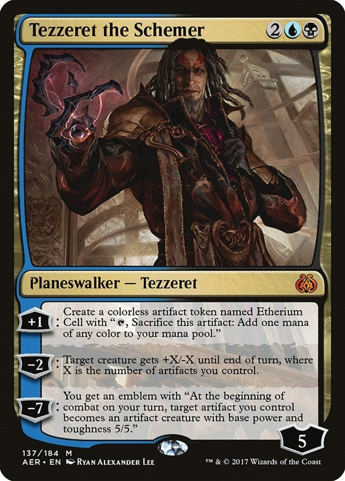 Image for Tezzeret the Schemer (137) - Magic: The Gathering