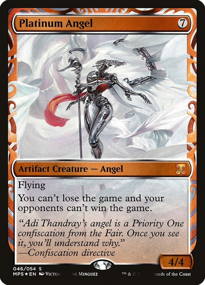 Image for Platinum Angel (46) - Magic: The Gathering