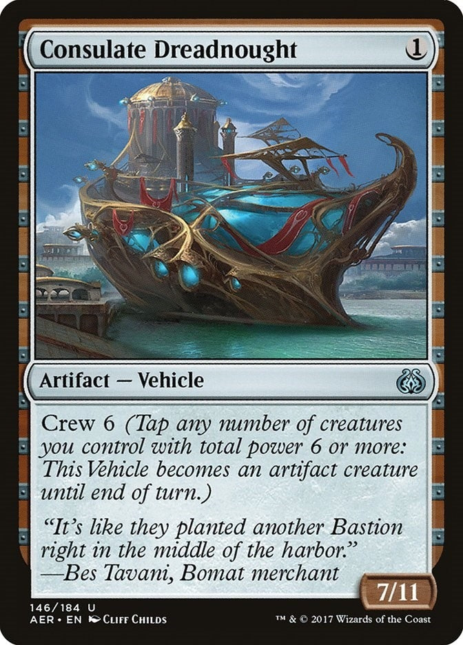 Image for Consulate Dreadnought (146) (AER) - Magic: The Gathering