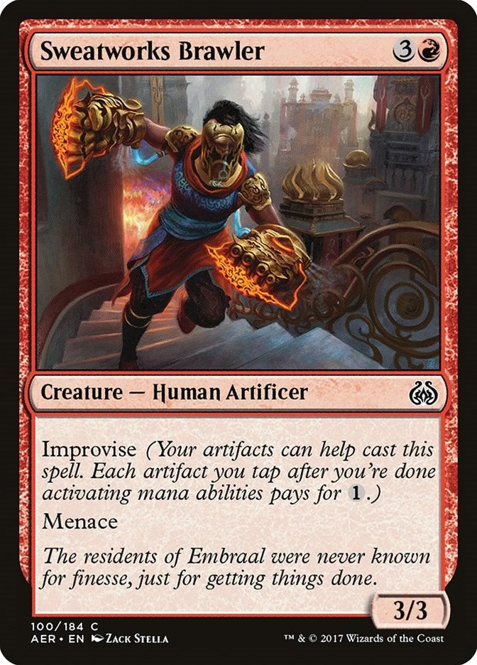 Image for Sweatworks Brawler (100) - Magic: The Gathering