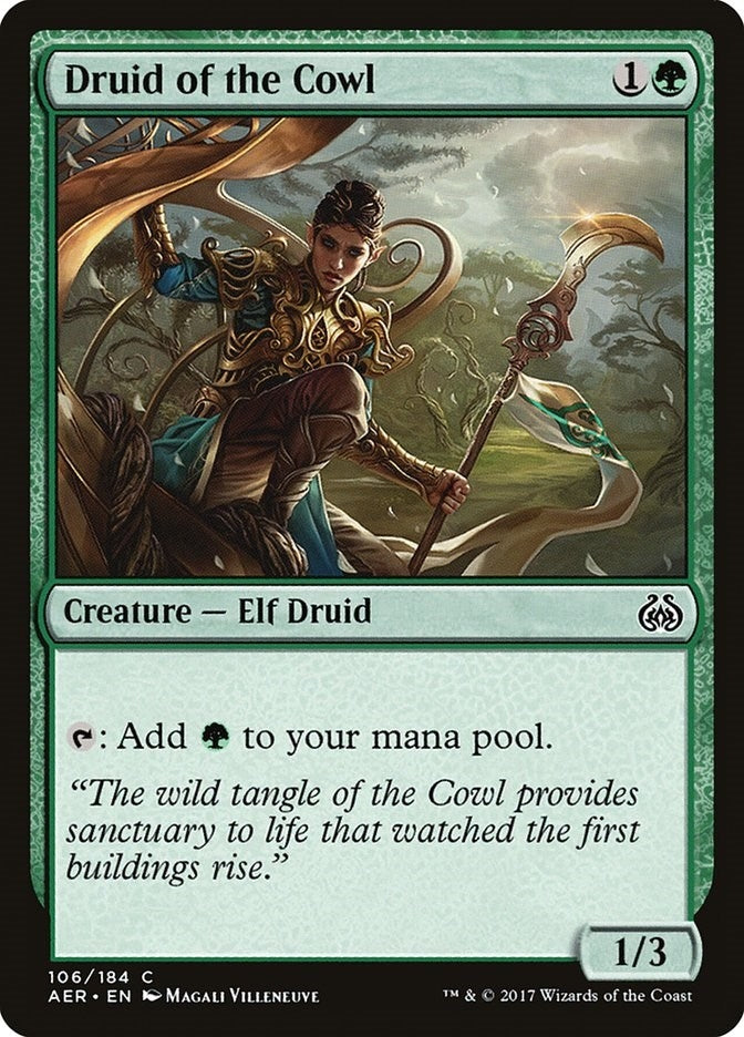 Image for Druid of the Cowl (106) - Magic: The Gathering
