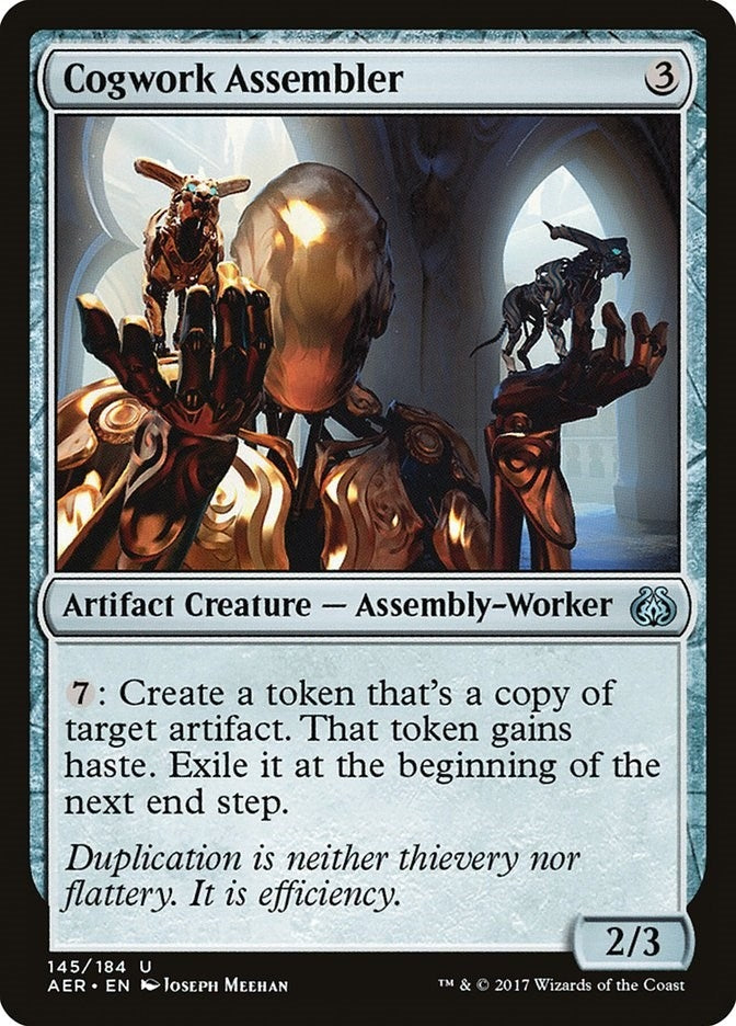Image for Cogwork Assembler (145) (AER) - Magic: The Gathering
