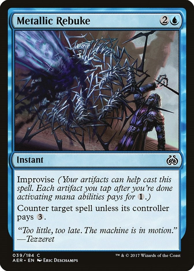 Image for Metallic Rebuke (39) - Magic: The Gathering